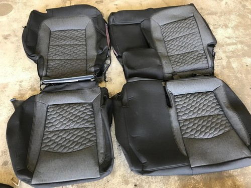 FACTORY ORIGINAL OEM CLOTH REPLACEMENT SEAT COVERS EBONY CHEVROLET EQUINOX 2020 - Picture 5 of 11