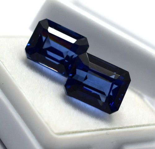 Natural Tanzanite 16-18 CT Loose Gemstone Emerald cut For ring size And Pendent - Picture 3 of 4