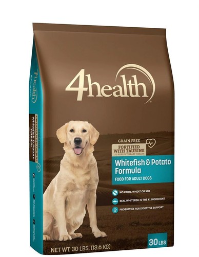 4health 2414 getreidefreies Whitefish & Potato Formula Adult Hundetrockenfutter - 30 Pfund Beutel - Bild 1 von 2