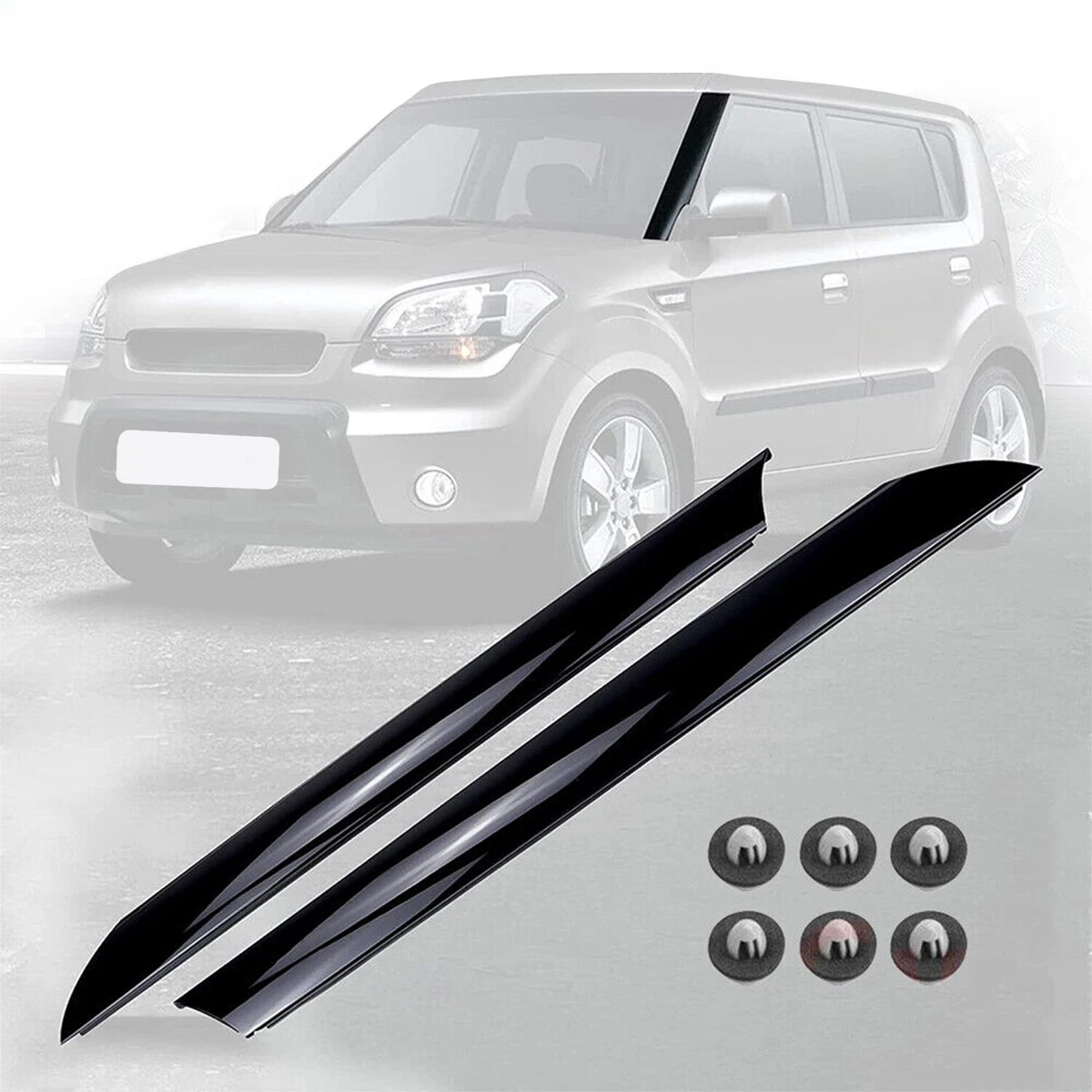 2012 kia soul exterior windshield pillar trim deals