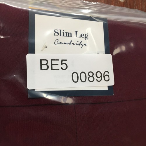 Pantalones Charter Club Cambridge de pierna ajustada para mujer 4 suéteres lisos borgoña tiro medio - Imagen 24 de 24