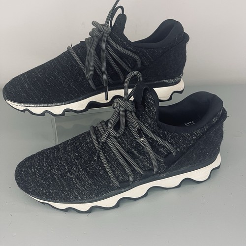 SOREL Women's Kinetic Lace Sneaker Size 9 Heather Black Athletic Shoe Comfy - Picture 3 of 13