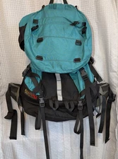 VINTAGE DANA DESIGN ARCLIGHT THE WIND BACKPACK GREEN/BLACK SIZE MEDIUM VGC!!!