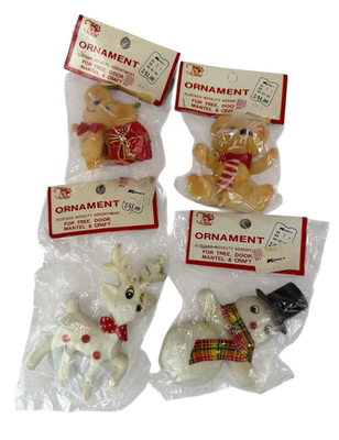 #ad #ad K Mart Christmas Ornaments Trim A Home Collectible Miniature Vintage Lot of 5 $10.00