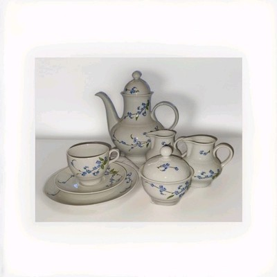 Kaffee-Service 12 Personen, ges. 40-teilig, Graf von Henneberg,  DDR, Ilmenau