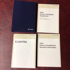 2024 HYUNDAI ELANTRA COMPLETE OWNERS MANUAL B...