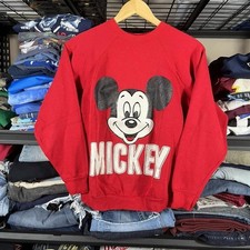 Disney Wear Vintage 90s/80s Mickey Mouse Sweatshirt Adult Medium