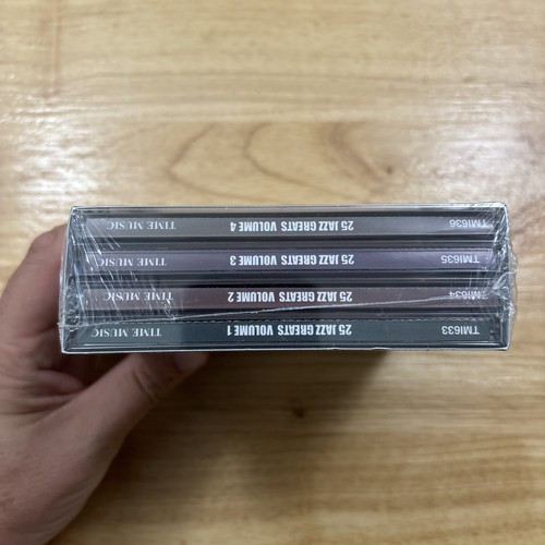 100 Jazz Greats - Volumes 1-4 (CD, 4 Disc, Time Music) New Sealed - Picture 10 of 12