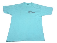 Cardinal Bicycle T-Shirt L Blue Short Sleeve single stitch made in USA
