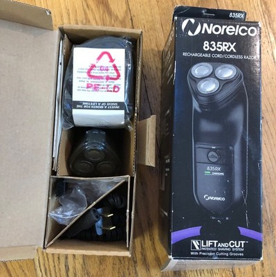 Vintage Norelco 835RX Rechargeable Cord/Cordless Razor Lift And Cut 1993 NIB