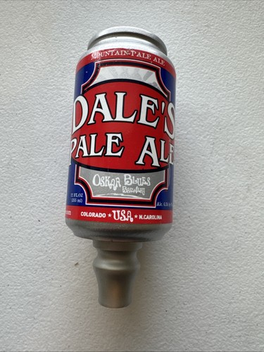 Oskar Blues Dales Pale Ale Beer Can Tap Handle Man Cave She Shed Brewing - Picture 8 of 9