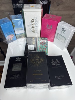 Mayoreo Perfumes all 10 Pieces, 3.4 Oz, Wholesale Mixed Lot