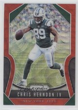 2019 Panini Prizm Red Wave Prizm 18/149 Chris Herndon IV #32 y0i