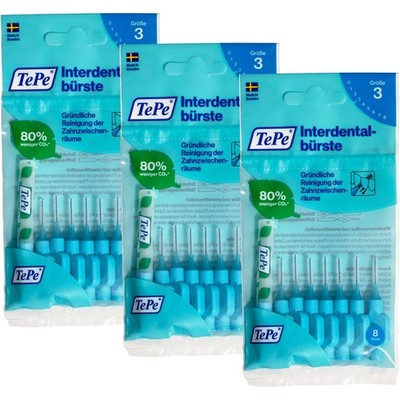 TePe Interdentalbürsten Original 0,6 mm 3 x 8 Stk.