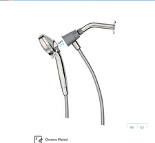 MOEN Chrome Magnetix Eco-performance 6 Function Handheld Showerhead With Trim