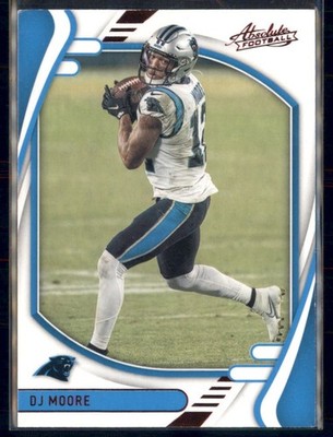 2021 Panini Absolute - D.J. Moore #41 Red