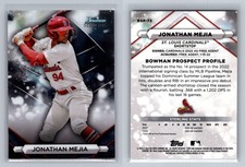 2023 Bowman Sterling #BSP-72 Jonathan Mejia
