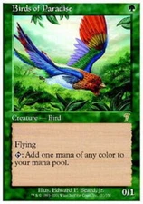 Near Mint x 1 Birds of Paradise 7th Edition