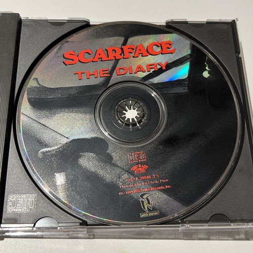 Scarface The Diary CD Rap-A-Lot Records Seen A Man Die Cry 1994 Classic Hip Hop - Picture 4 of 9