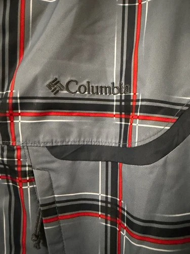 Columbia Whirlibird Interchange 3-in-1 Jacket Grey Plaid XL image 3