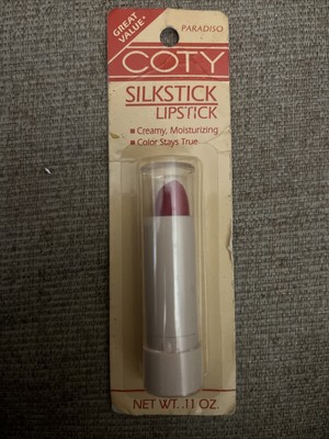 Coty Silkstick Paradiso Lipstick, NEW .11 oz, Sealed, Vintage! NOS Makeup. 90 s