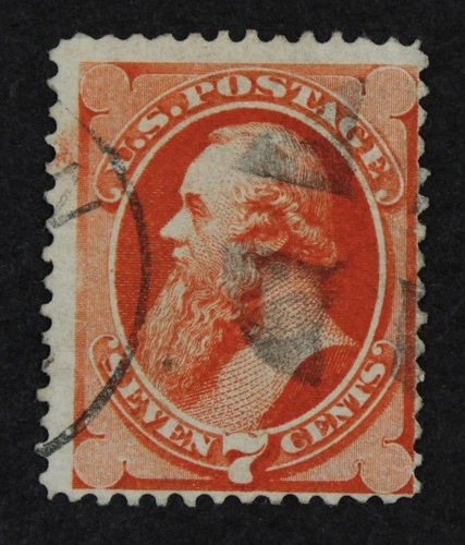 CKStamps: US Stamps Collection Scott#160 7c Used CV$90