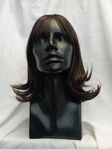 BNIP 'Haircube' Mid-Brown Layered Bob Wig CG W13