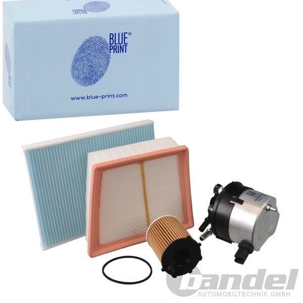 Blue Print FILTER-SET Inspektionspaket Passend FüR Ford Fiesta Tourneo Transit-image