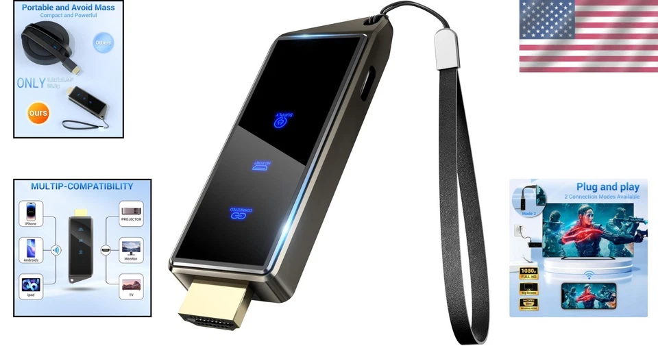 High-Definition Wireless HDMI Dongle, 4K Decoding - Image 2 of 4