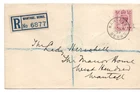 GB KGVI 1939 6d purple Registered FDC WS47334