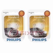 2 pc Philips Map Light Bulbs for Bentley Mulsanne 2015-2020 Electrical ow