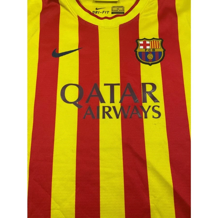 Maillot football vintage FC Barcelone extérieur saison 2013-2014 - Photo 3/4