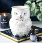 OWL Tea Light Burner For Wax Melts & Essential Oils Magical Decor 14cm Tall  NEW