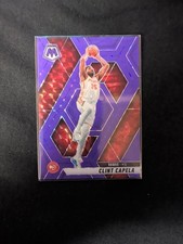 2024-25 Panini Mosaic Clint Capela #173 Fluorescent Purple Mosaic Prizm /249