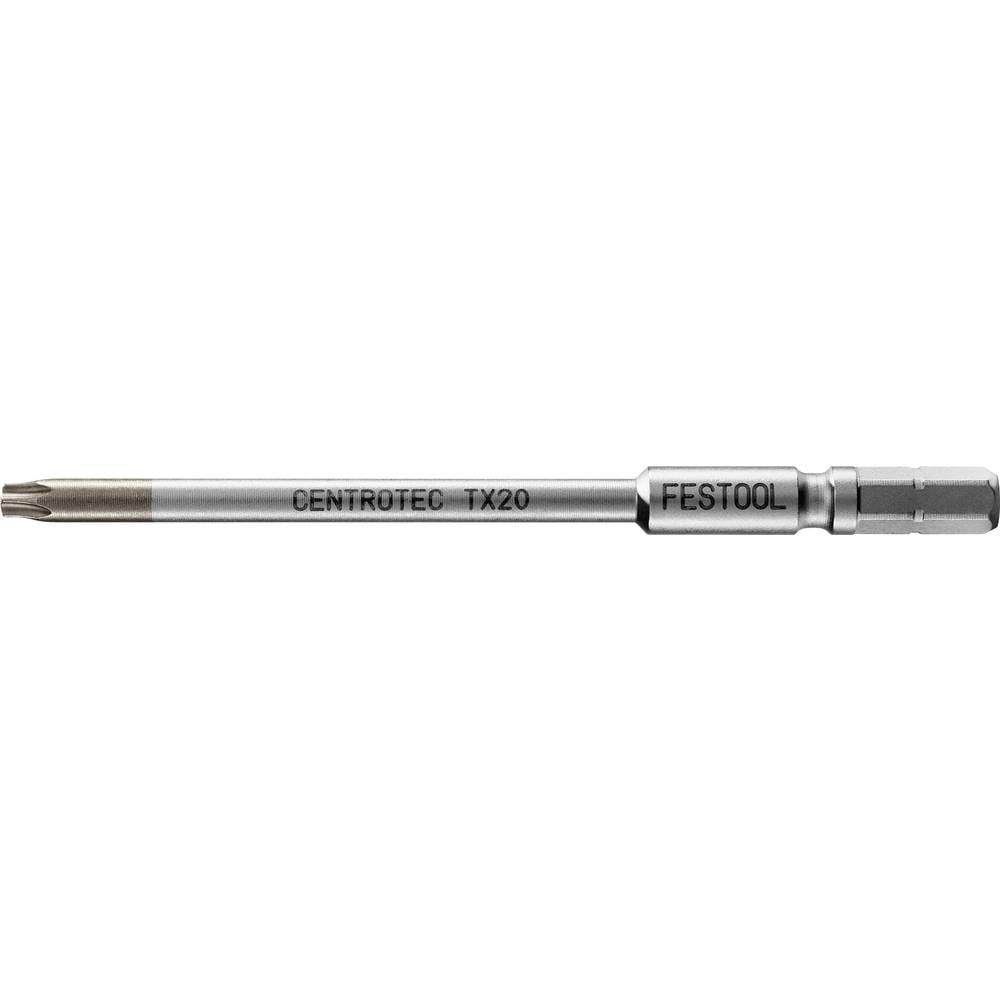 Embout TX 20 Festool 100 mm pour atteindre les vis difficiles d'accès en lot de 2