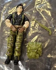 1985 GI JOE FLINT WARRANT OFFICER FIGURE COMPLETE W ACCESSORIES G.I. FIG NICE