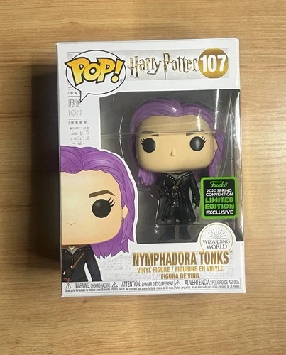 Funko POP Nymphadora Tonks Harry Potter 2020 ECCC Exclusive Vinyl Figure #107