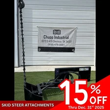 Skid Steer 72" Wolverine Sickle Bar Mower Hydraulic Skid Steer Attachment Bobcat