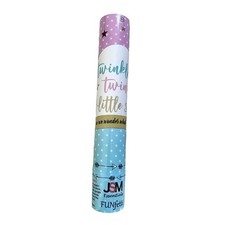 Boys Gender Reveal Celebration Blue Confetti Cannon Indoor and Outdoor Use 