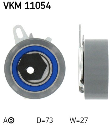 SKF SWEDEN VKM 11054 Tensioner Pulley, timing belt for VW