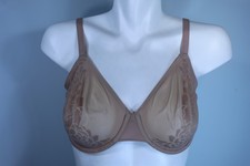 Wacoal 855380 Unlined Underwire Confidence Boost T-shirt Bra Size 34DDD beige