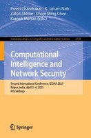 Computational Intelligence And Network Security Zahid Akhtar
