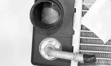 Radiador para 91-00 Jeep Cherokee/91-96 Wagoneer 4,0 L L6 automático fila única Foto 4 de 4