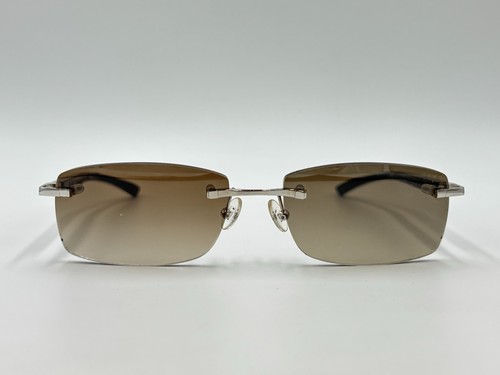 FRED ELLESMERE SOLAIRE 102 F6 Sonnenbrille SILBER/silber; braun ECHT FRANKREICH - Bild 3 von 11