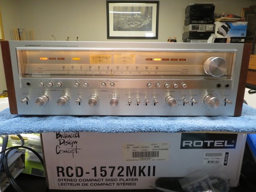 PIONEER SX-1250 STEREO RECEIVER FULLY SERVICED W/ 1 YEAR WARRANTY