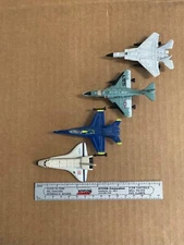Diecast Fighter Jet LOT  -  F-15-Eagle, F-18 Hornet , A - 4E Sky Hawk + Shuttle