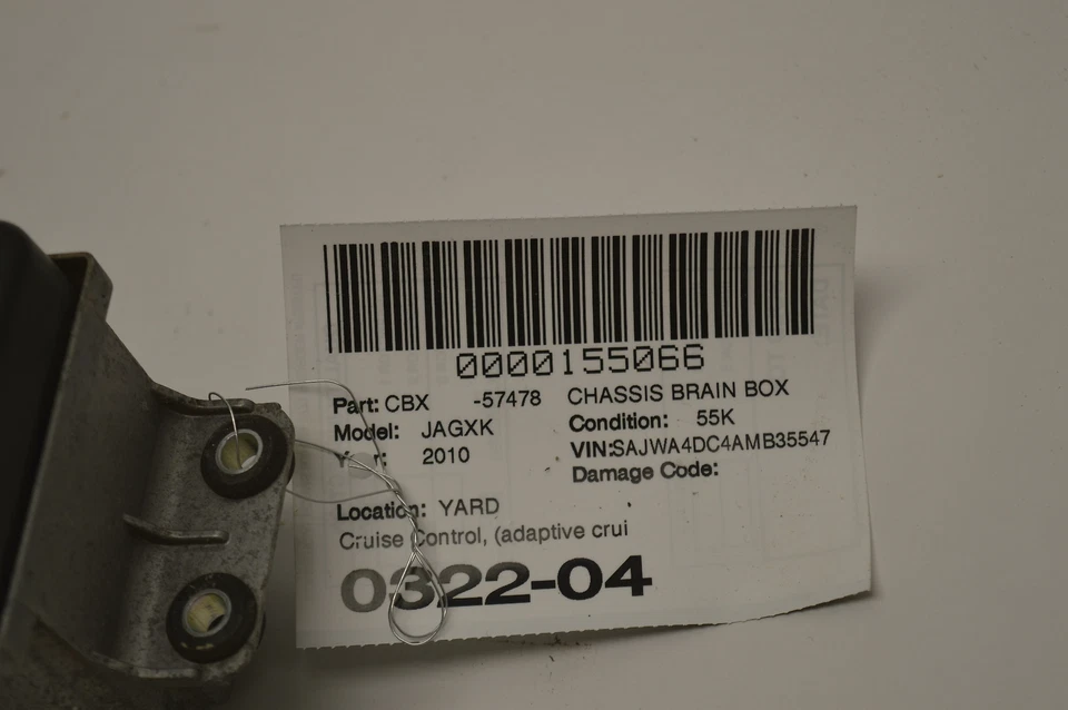 Unidad de módulo de control informático crucero adaptativo Jaguar XK XKR 2010-2012 OEM Foto 3 de 3