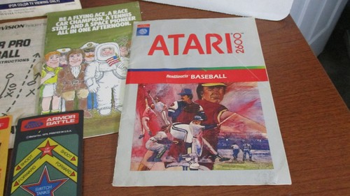 Vintage ANLEITUNG für INTELLIVISION & ATARI VIDEOSPIELE - Bild 4 von 5