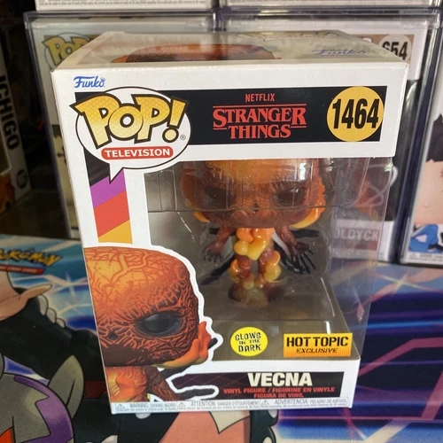 Vecna Funko Pop Glow In The Dark Stranger Things Hot Topic Exclusive 1464