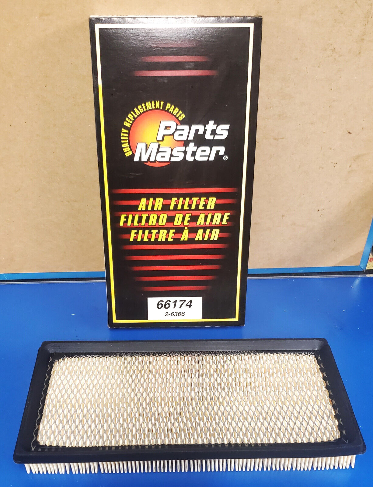 PARTS MASTER AIR FILTER 66174 NEW IN BOX - WIX # 46174
